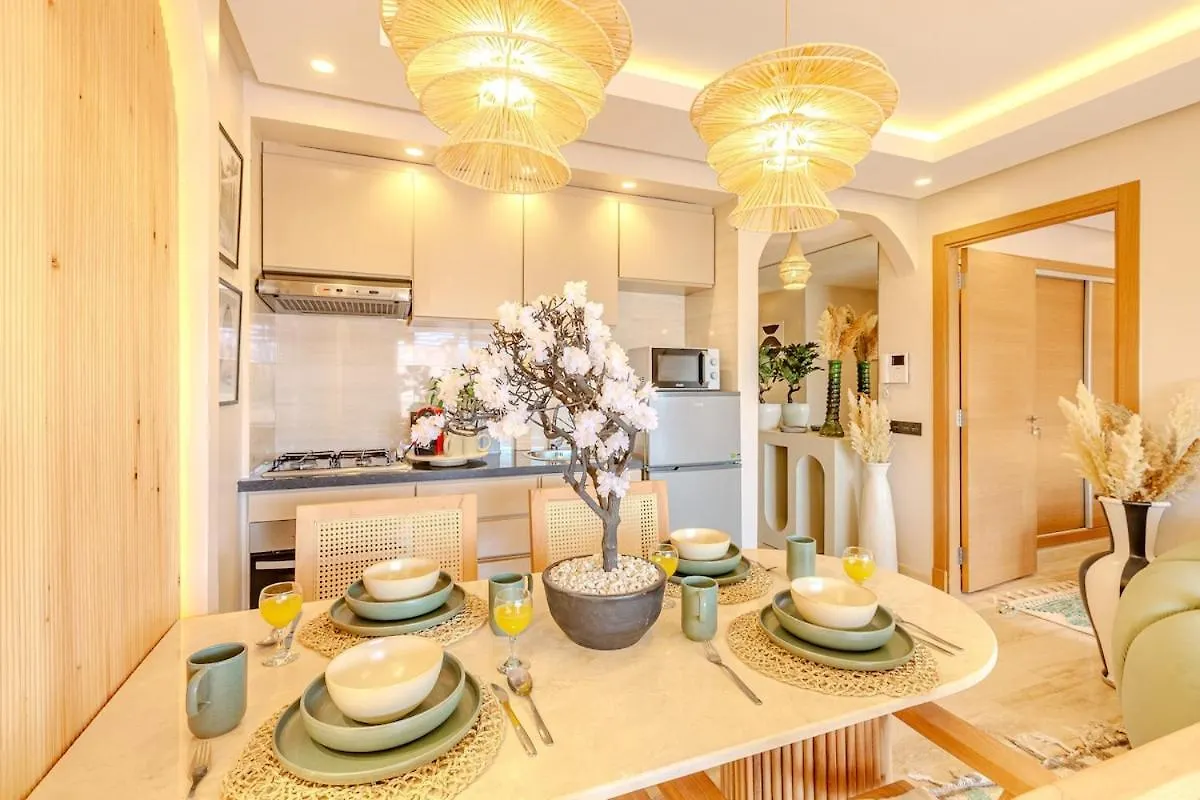 아파트 Central Luxury Quiet Hivernage 2 Balconies With View 마라케시