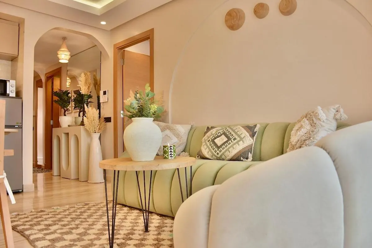 Central Luxury Quiet Hivernage 2 Balconies With View 마라케시 아파트