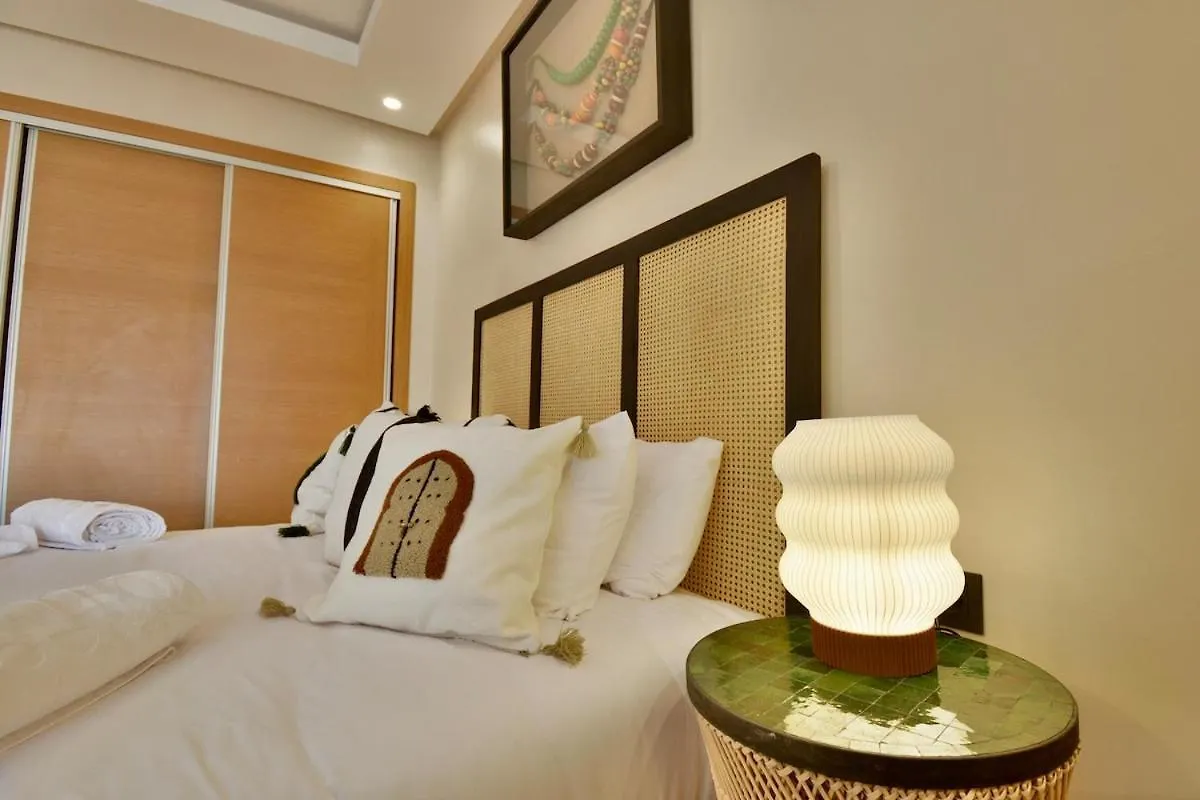 Central Luxury Quiet Hivernage 2 Balconies With View 마라케시