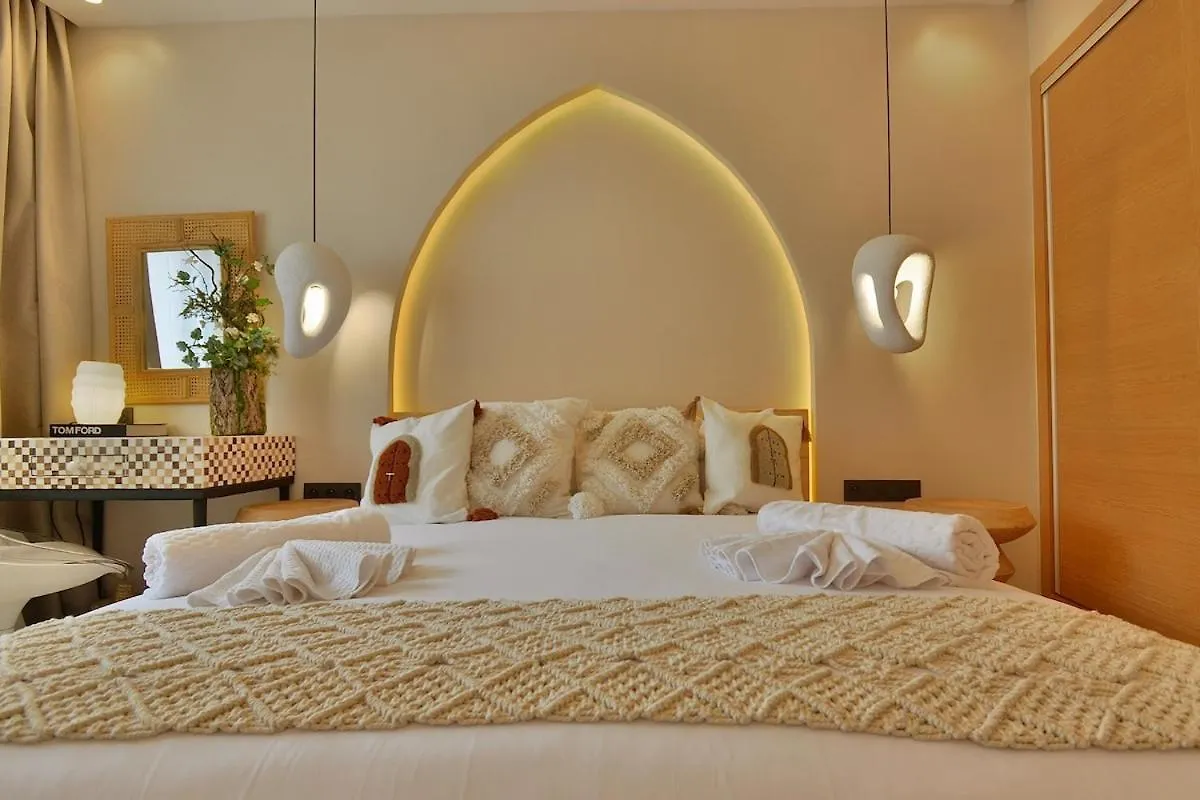 아파트 Central Luxury Quiet Hivernage 2 Balconies With View 마라케시