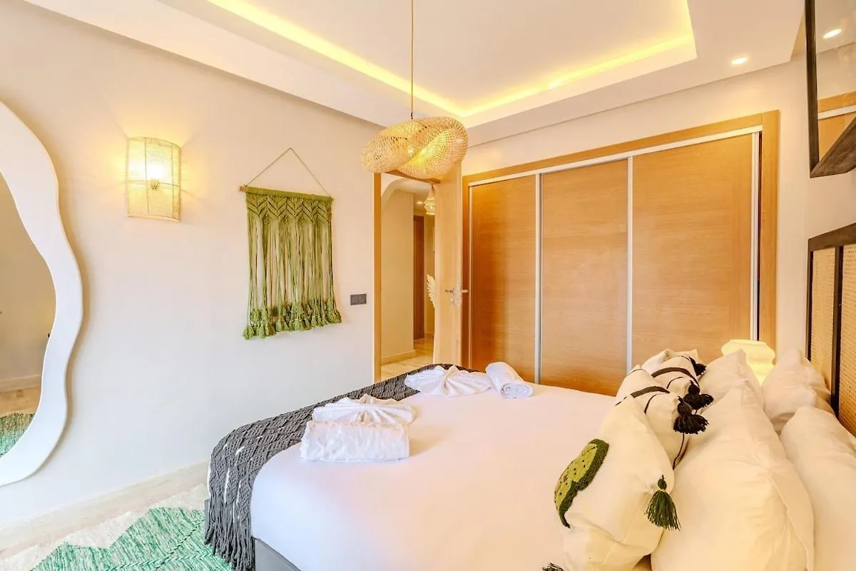 아파트 Central Luxury Quiet Hivernage 2 Balconies With View 마라케시
